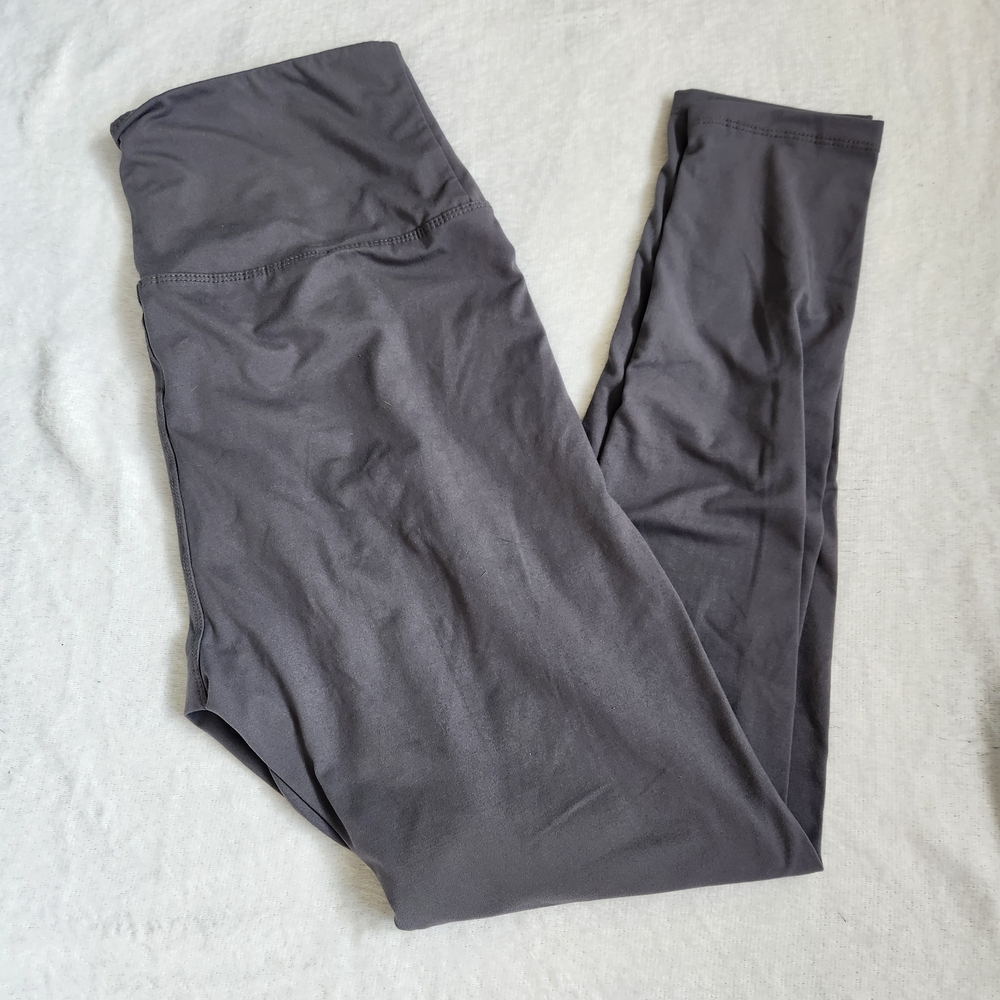 Gray High-Waisted Leggings Size Large/Extra Large